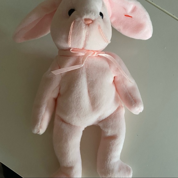 RARE Hoppity The Bunny Ty Beanie Babies RARE SEE DETAILS - Picture 3 of 9